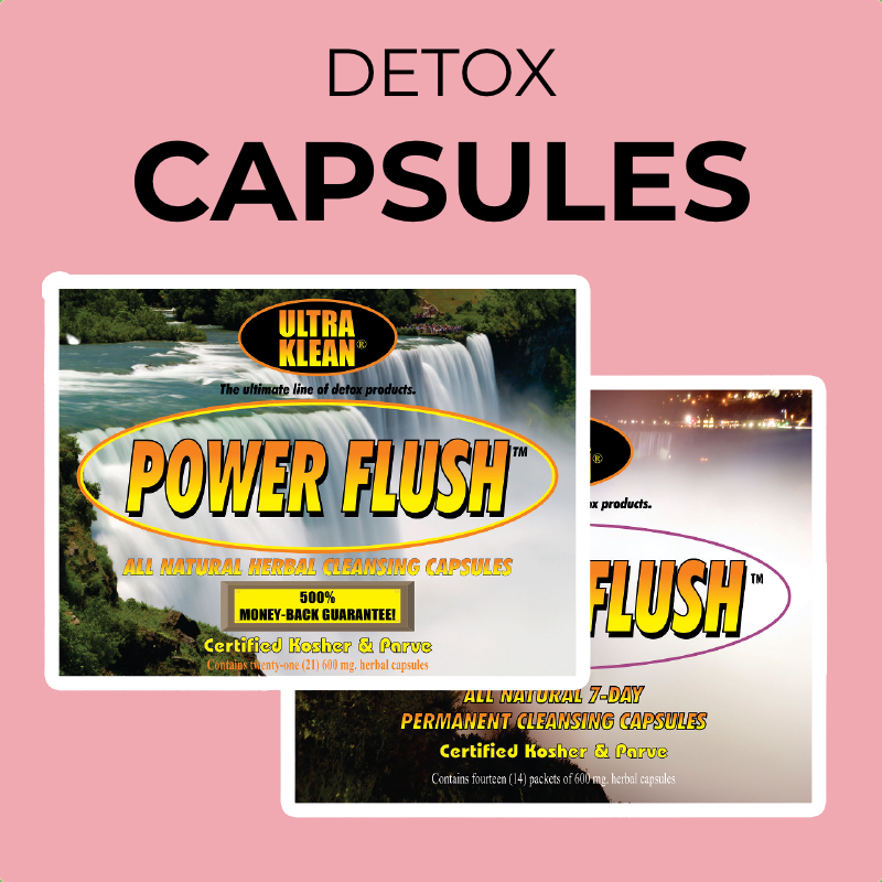 Detox Capsules And Teas