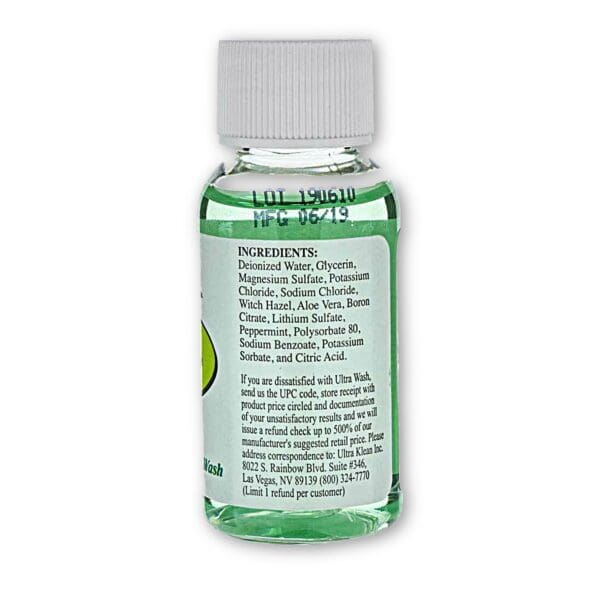 Ultra Klean Ultra Wash Mouthwash - Ingredients Toxin-Free Breathe