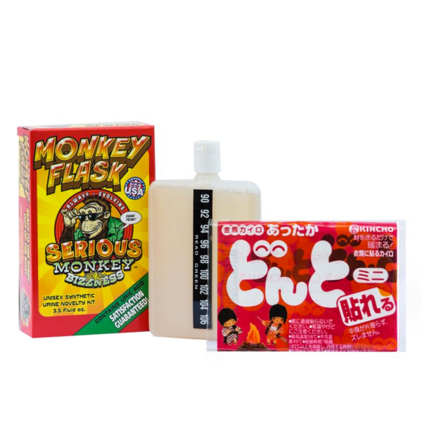Monkey Flask Synthetic Urine Kit - Package Contents