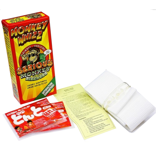 Monkey Whizz Synthetic Urine Kit - Package Contents