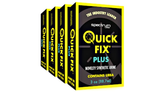 Quick Fix Synthetic Urine Instructions Boxes